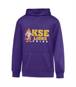 Essential Performance Hoodie -Purple - King Street Elementary - 2025-26