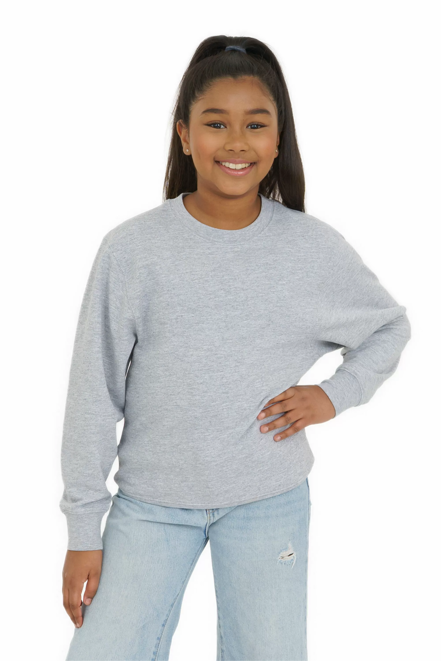 Youth Crewneck Sweatshirt - Cotton - ATC Y2400