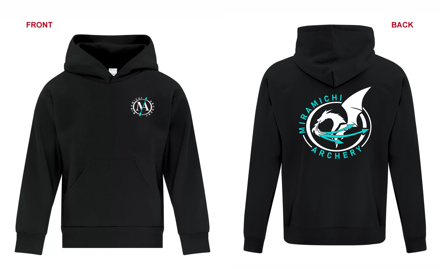Miramichi Archery - Fleece Hoodie
