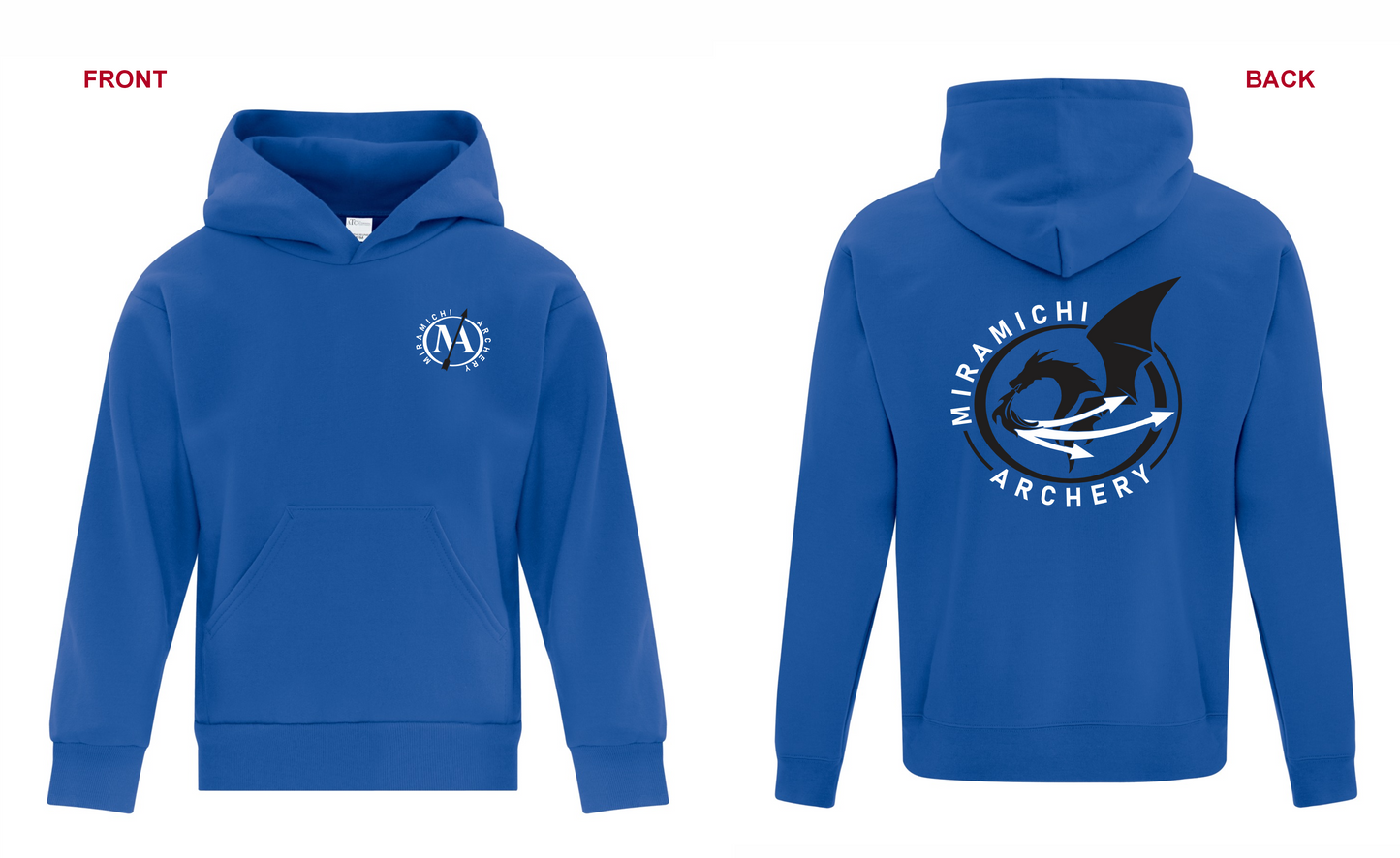 Miramichi Archery - Fleece Hoodie