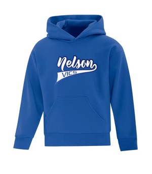 Cotton Hoodie Royal - Nelson Vics Softball 2024