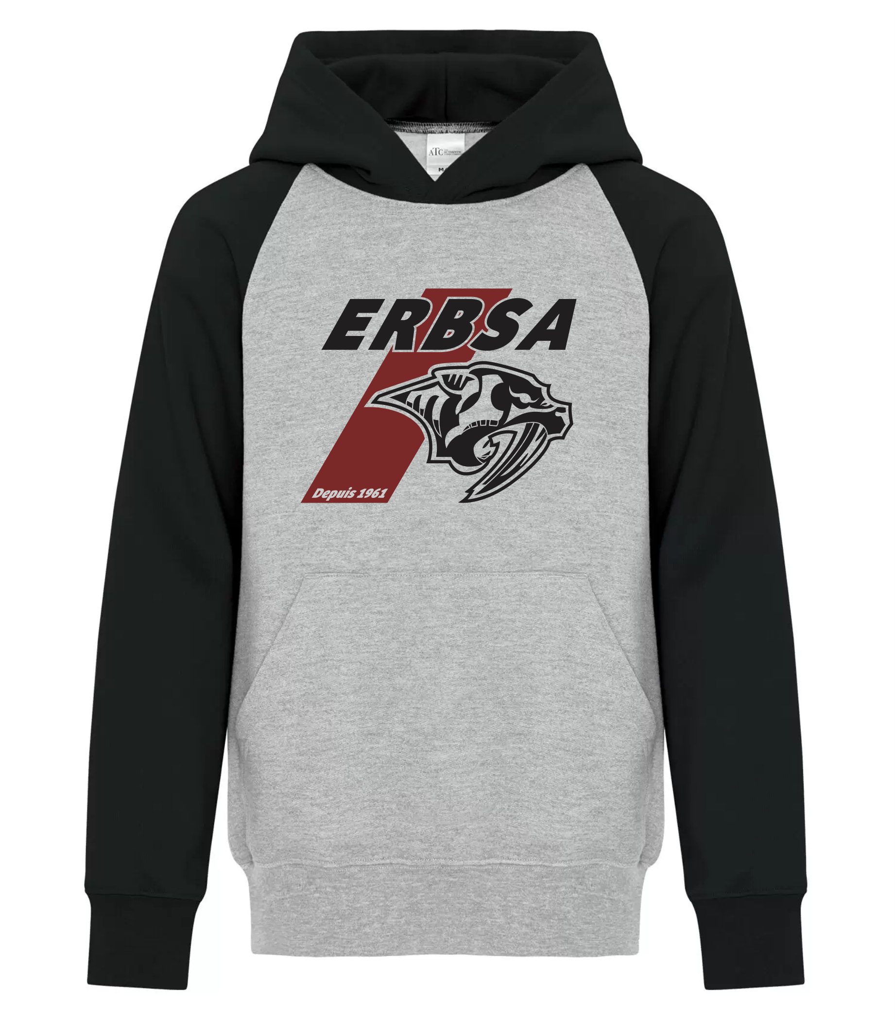 Two Tone Fleece Hooded Sweatshirt - ERBSA 2025-26