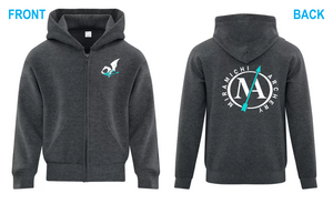 EVERYDAY FLEECE FULL ZIP HOODIE. ATCF2600 / Y2600