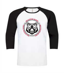 Polyester baseball shirt - Millerton School 2025-26