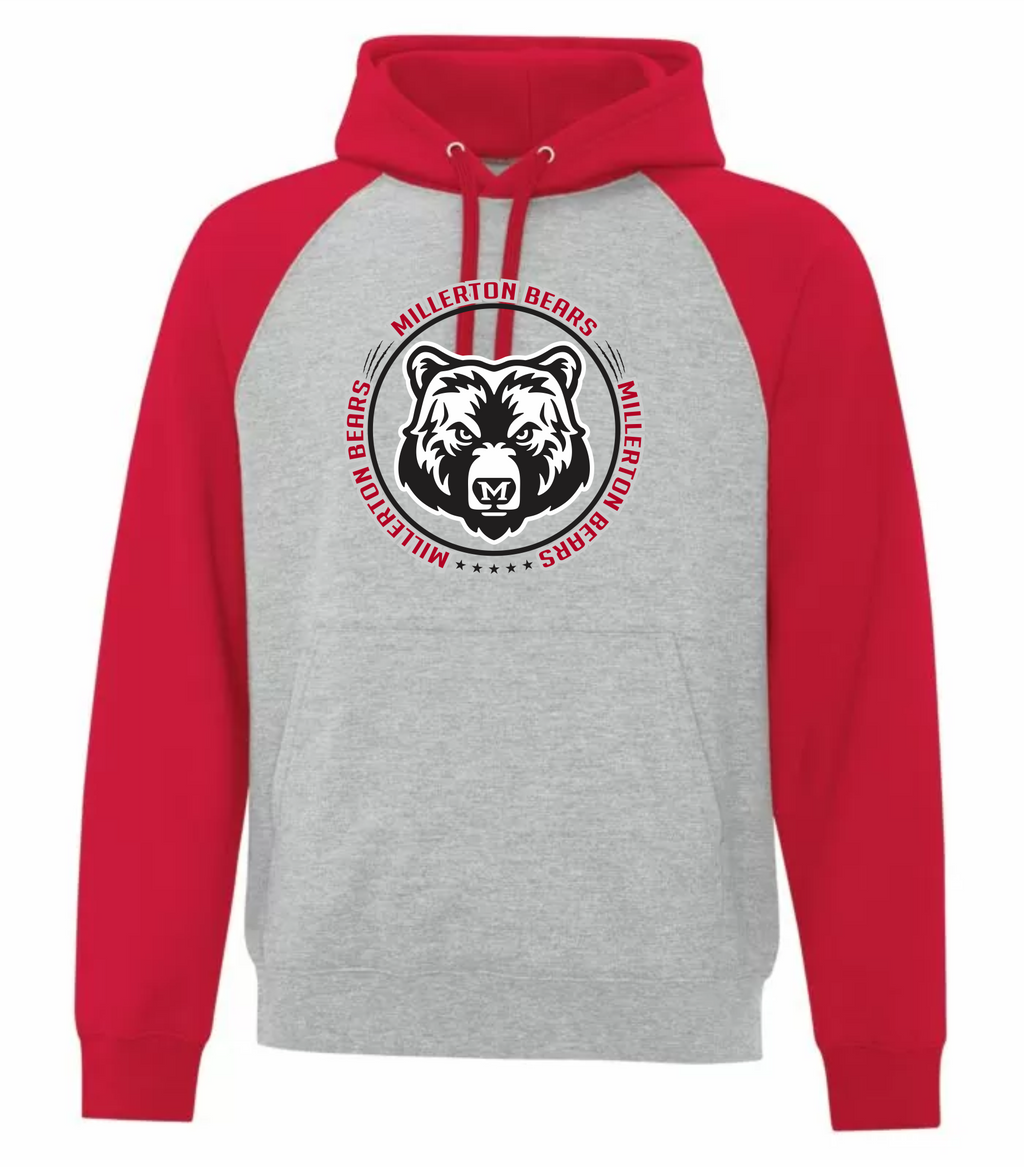 Two Tone Cotton Hoodie - Millerton School 2025-26