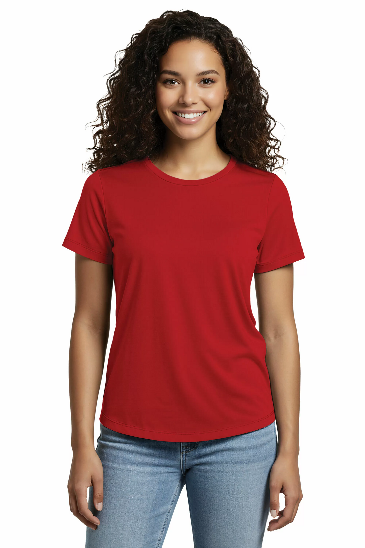 Ladies' Relaxed Organic Cotton Scoop Neck Tee - Allmade collection
