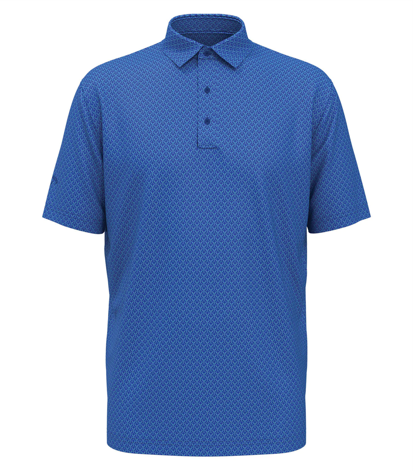 CALLAWAY All-Over Stiched Chev Polo ─CGM794