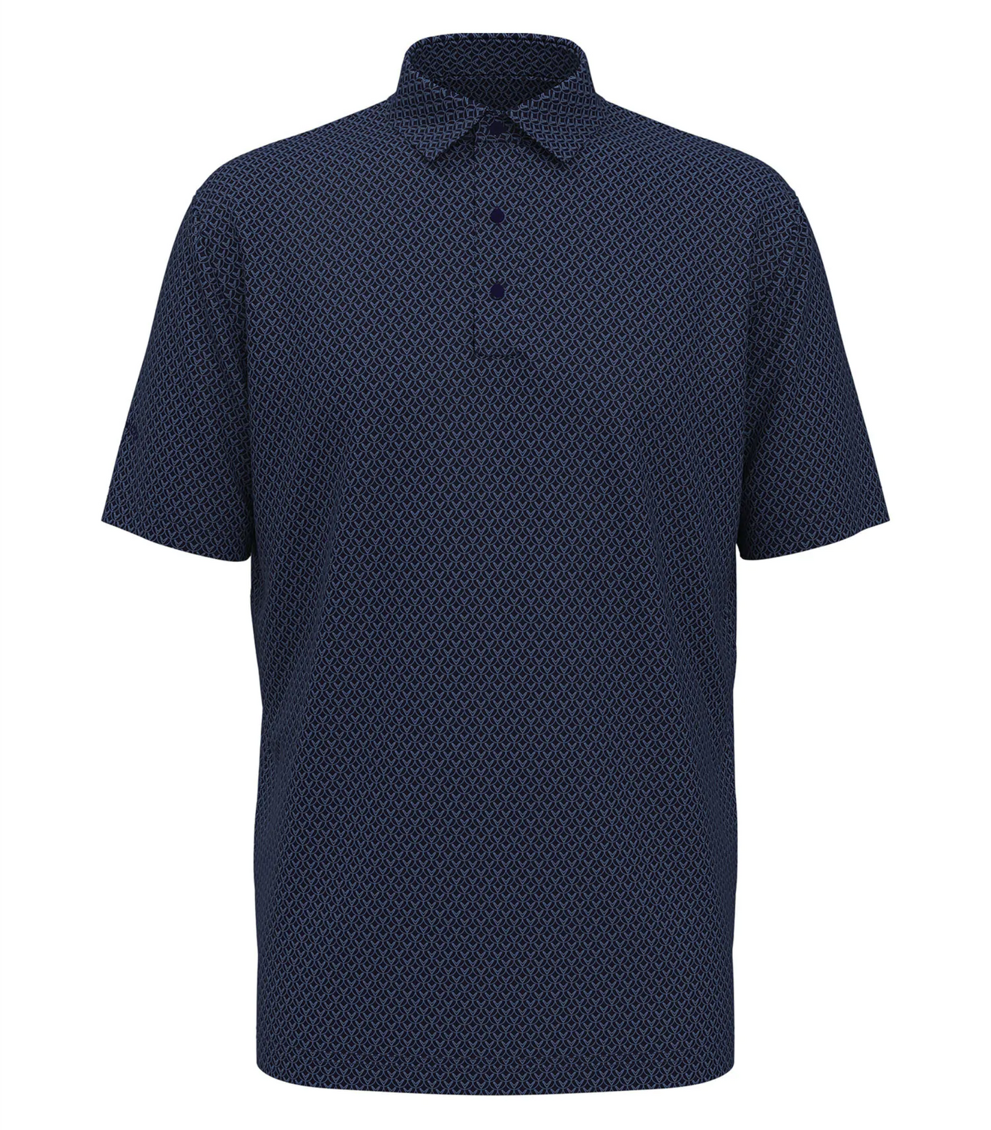 CALLAWAY All-Over Stiched Chev Polo ─CGM794