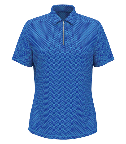 CALLAWAY All-Over Stiched Chev Ladies’ Polo CGW792─