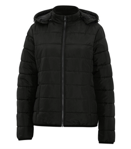 Essential Hooded Insulated Ladies' Jacket ─Dryframe DF7630L