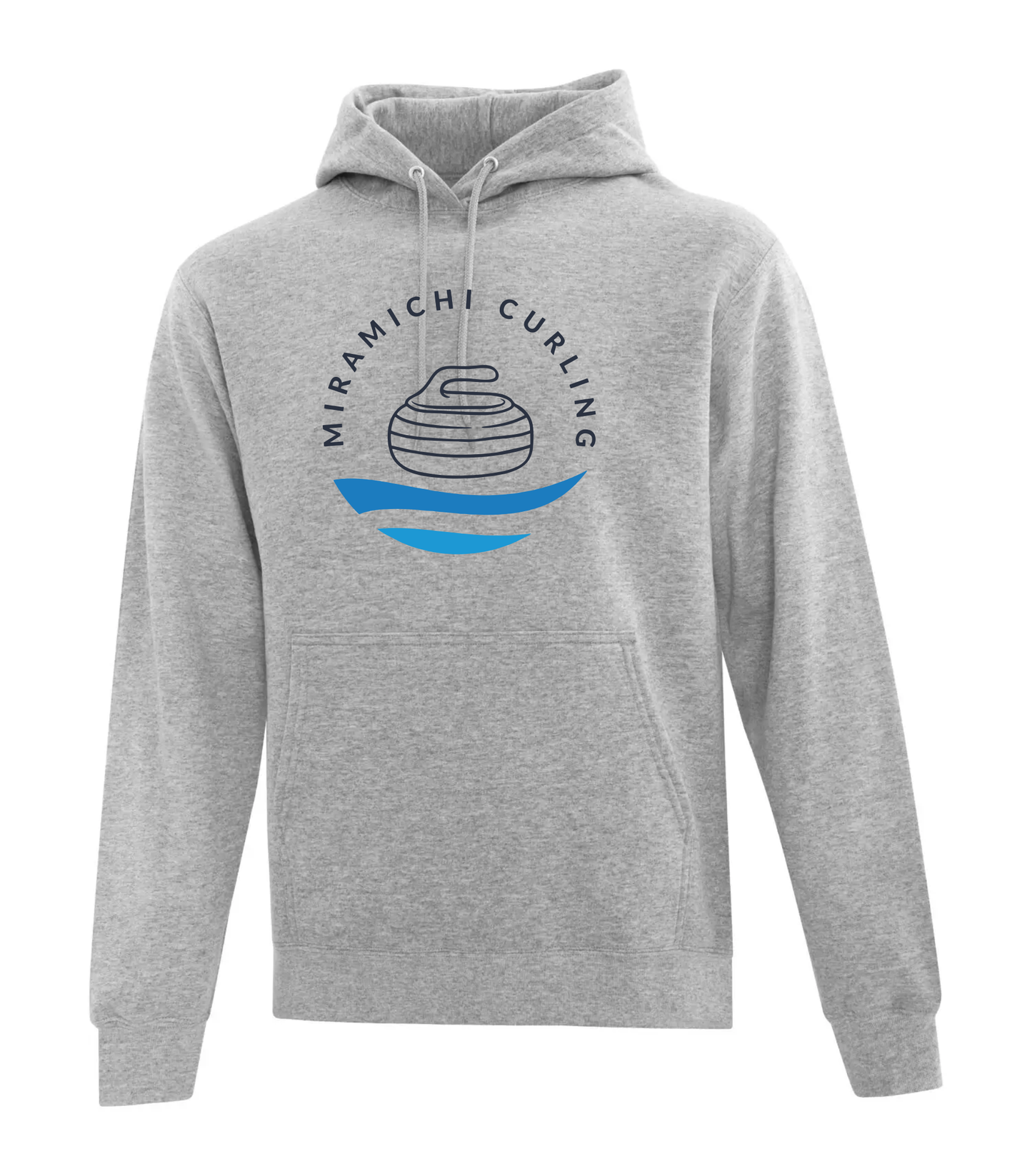 Cotton Hoodie - Miramichi Curling Club - 2024-25