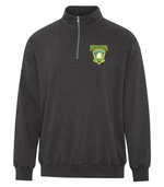 2025 JMH Ladies Rugby - Adult 1/4 ZIP Printed Sweatshirt - Earth Wash Fleece F6700
