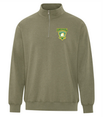 2025 JMH Ladies Rugby - Adult 1/4 ZIP Printed Sweatshirt - Earth Wash Fleece F6700