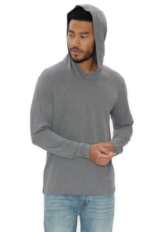 KOI Element Triblend Long Sleeve Hooded Tee