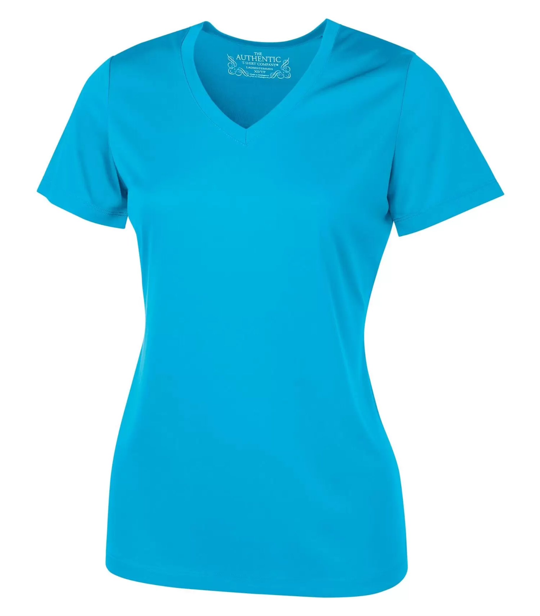 Ladies V-Neck T-Shirt - Polyester - ATC L3520