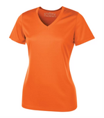 Ladies V-Neck T-Shirt - Polyester - ATC L3520
