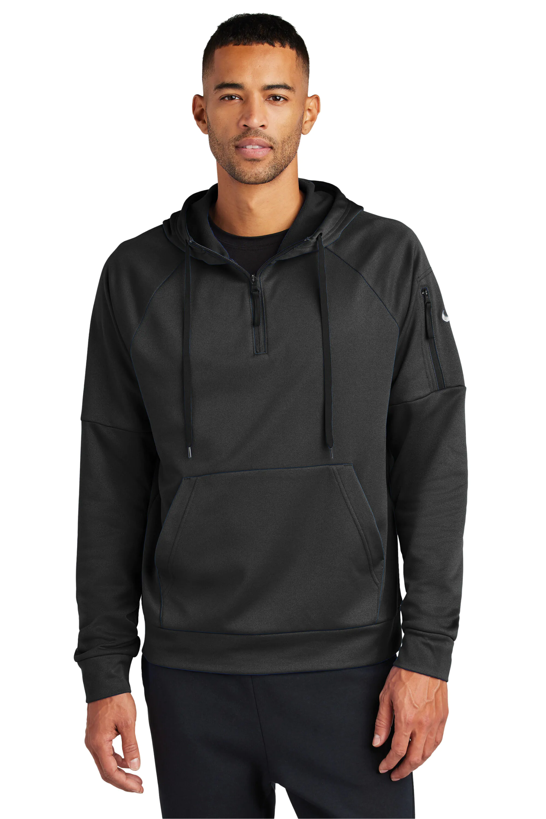 NIKE Therma-FIT ─1/4 ZIP FLEECE HOODIE─ NKFD9742