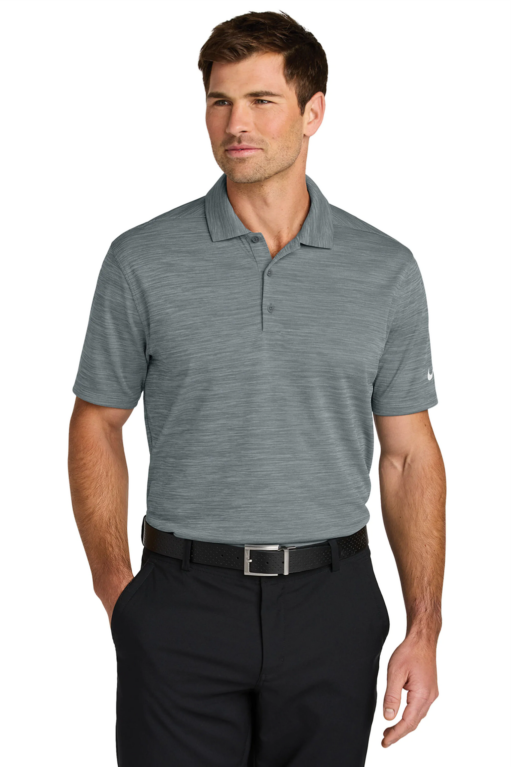 NIKE Dri-FIT Striated Polo ─NKFQ4792
