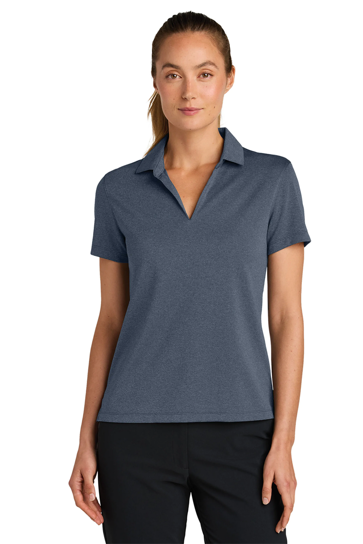 NIKE Dri-FIT Smooth Heather Ladies Polo ─NKFQ4793