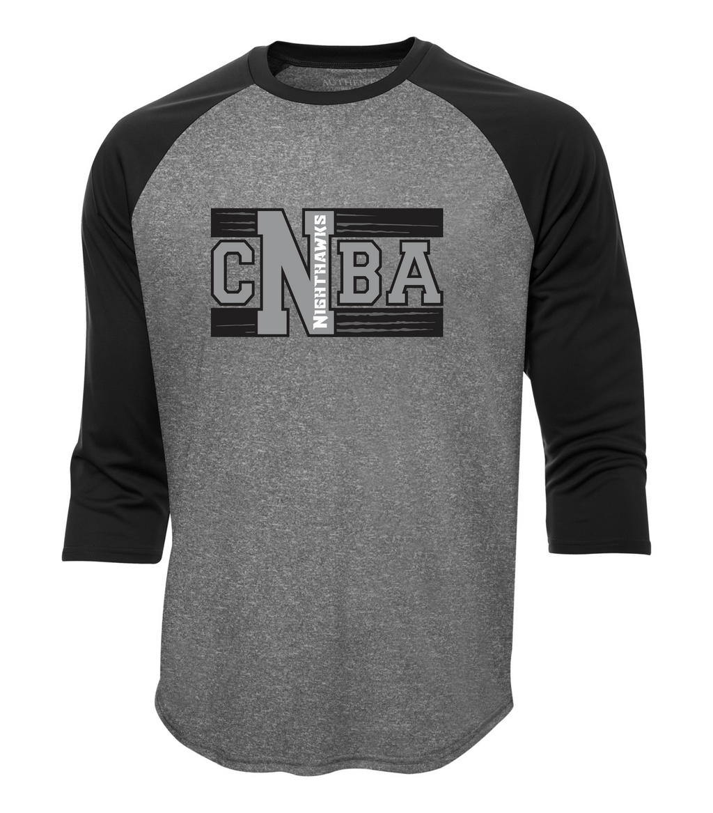 Baseball Jersey - Charcoal Heather / Black - CNBA 2025-26