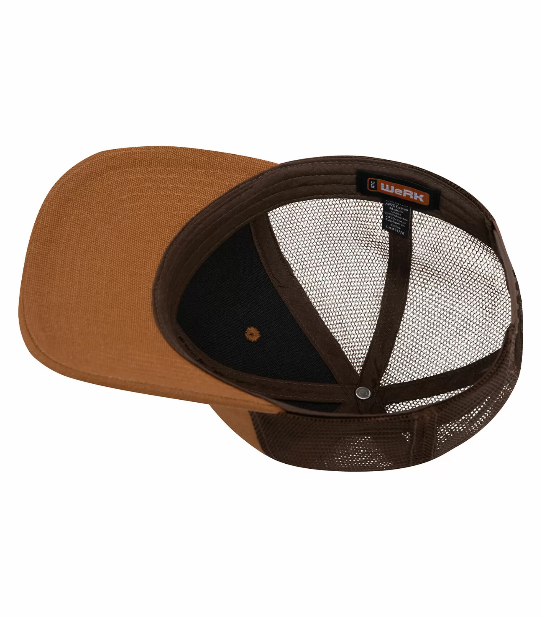 CANVAS SNAPBACK TRUCKER CAP. WeRK1333