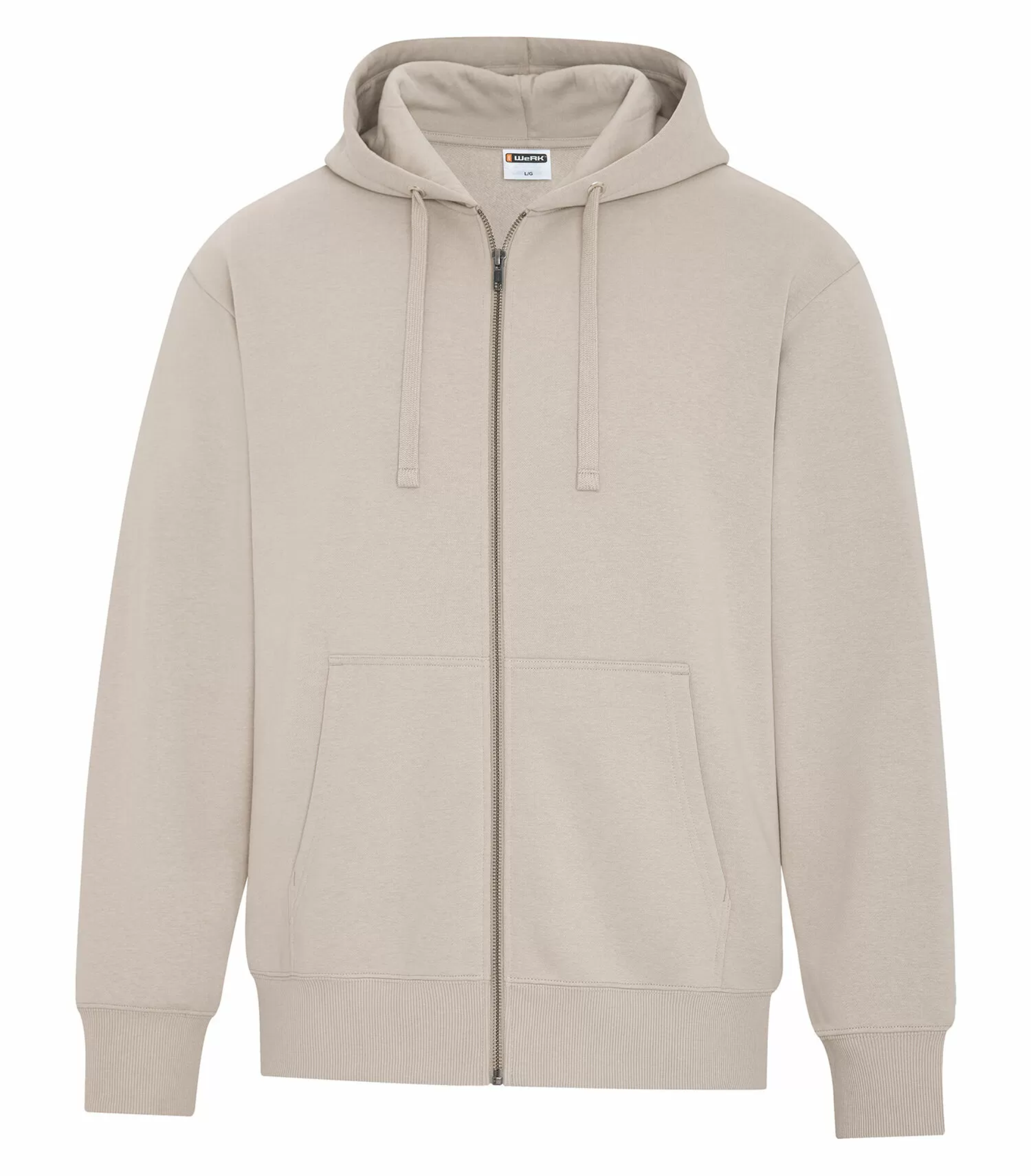 HEAVYWEIGHT FLEECE FULL ZIP HOODIE. WeRK422