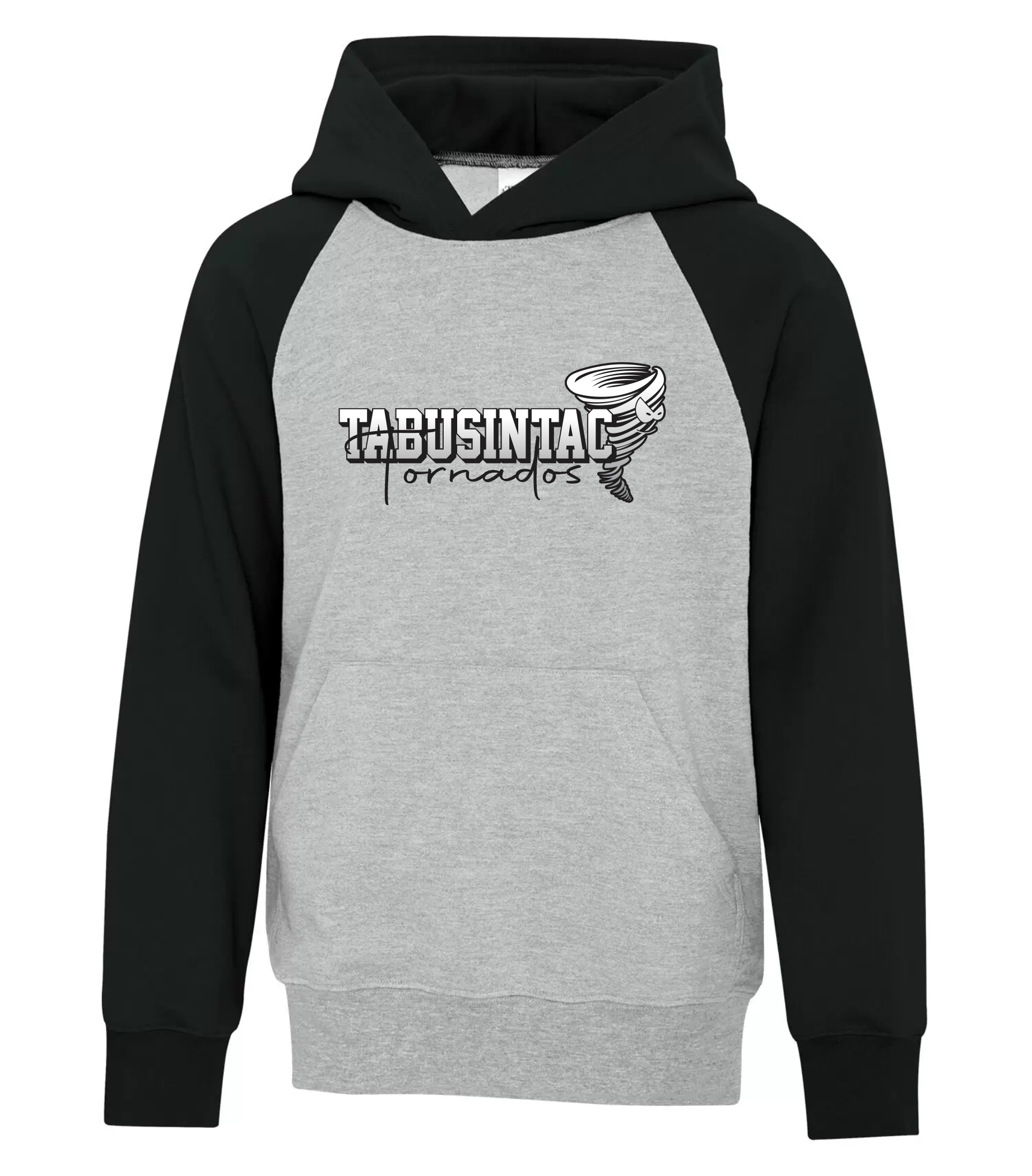 Two Tone Cotton Hoodie - Tabusintac School 2024-25