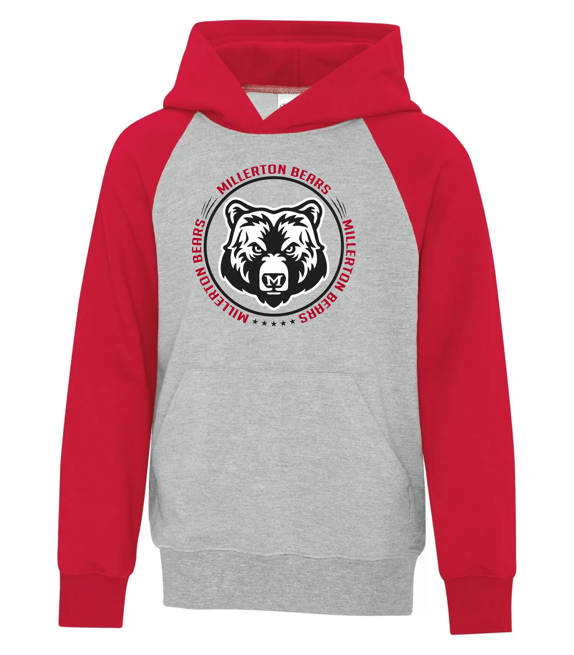 Two Tone Cotton Hoodie - Millerton School 2025-26