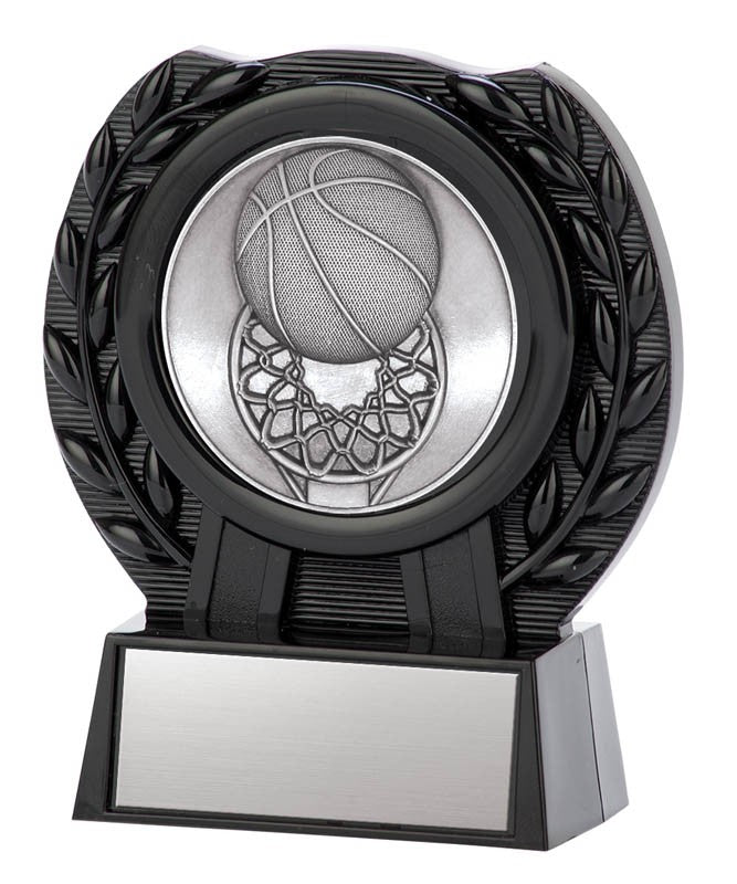 Basketball Gold or Silver with Black Stand 4’’ - Matrix Series
