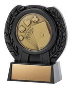 Poker Gold or Silver with Black Stand 4’’ - Matrix Series