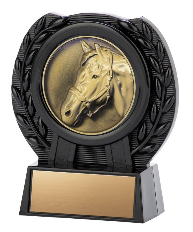 Horse Gold or Silver with Black Stand 4’’ - Matrix Series
