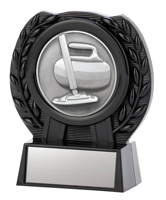 Curling Gold or Silver with Black Stand 4’’ - Matrix Series