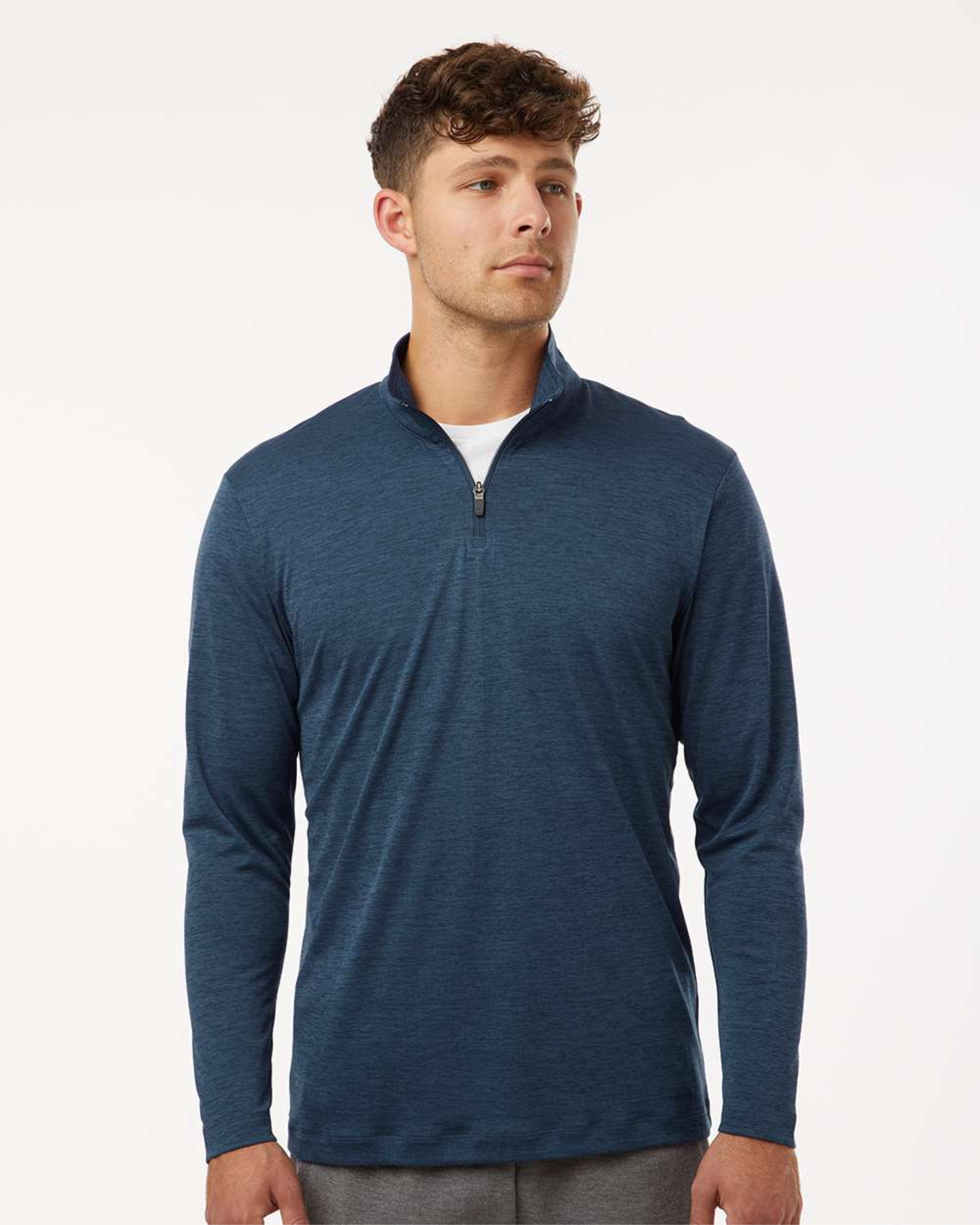 AllPro - Performance Mélange Quarter-Zip Pullover - 4HM700
