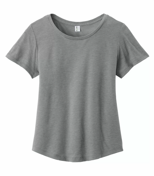 Ladies' Relaxed Tri-Blend Scoop Neck Tee - Allmade collection