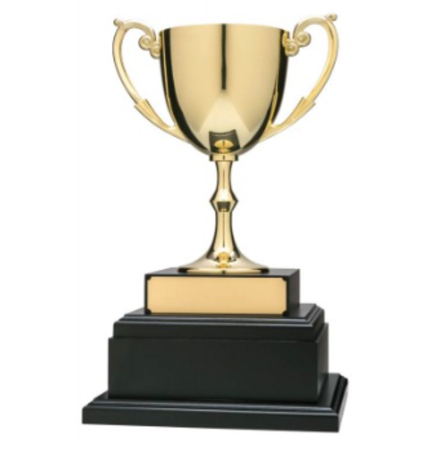 Nickel Plated Cup on Black Annual Base Gold - MCC607G/MCC608G/MCC609G