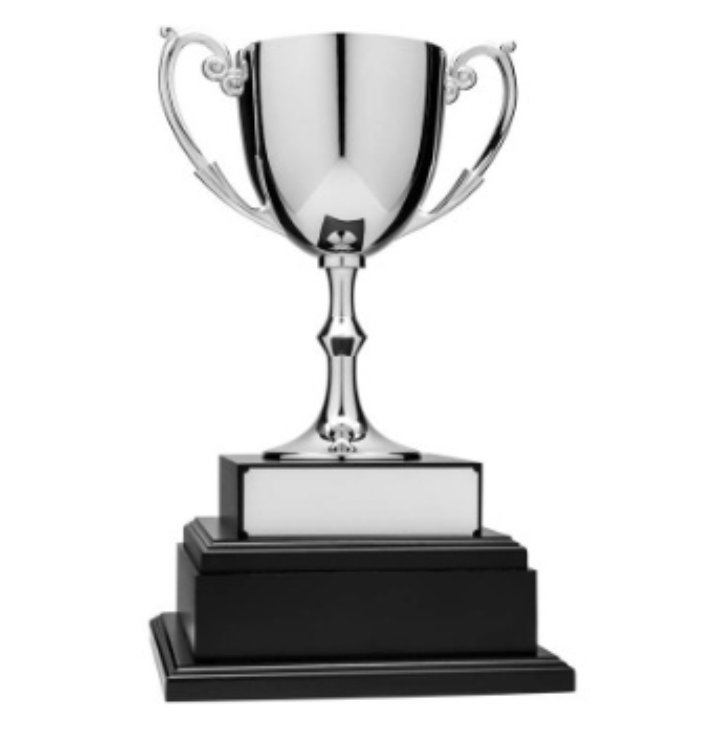 Nickel Plated Cup on Black Annual Base Silver - MCC607S/MCC608S/MCC609S