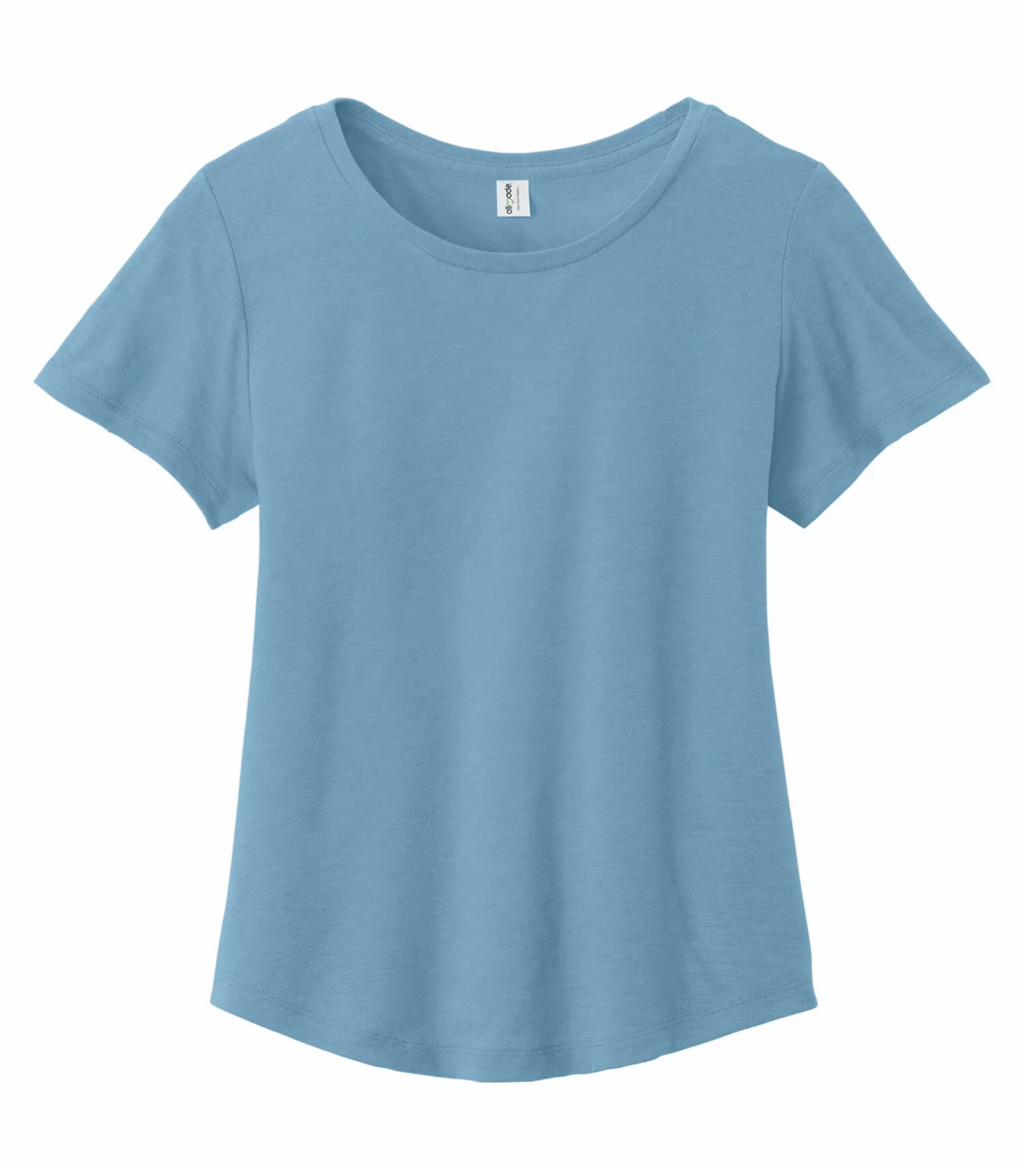 Ladies' Relaxed Organic Cotton Scoop Neck Tee - Allmade collection