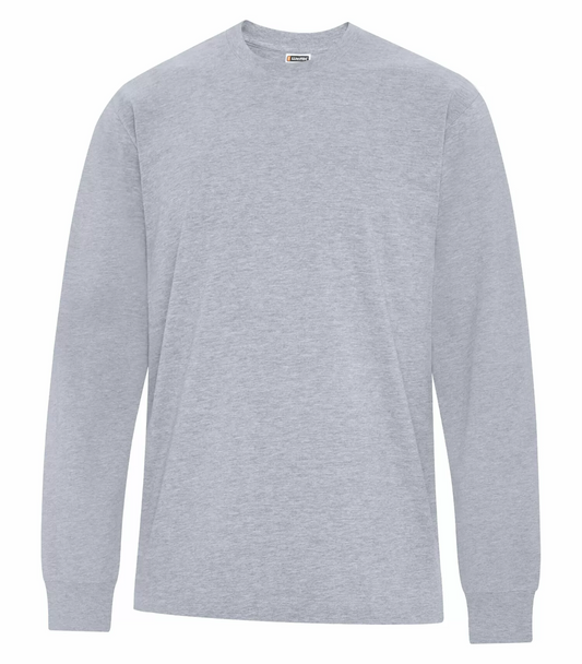 Heavyweight Ring Spun Cotton Long Sleeve Tee - WeRK250LS
