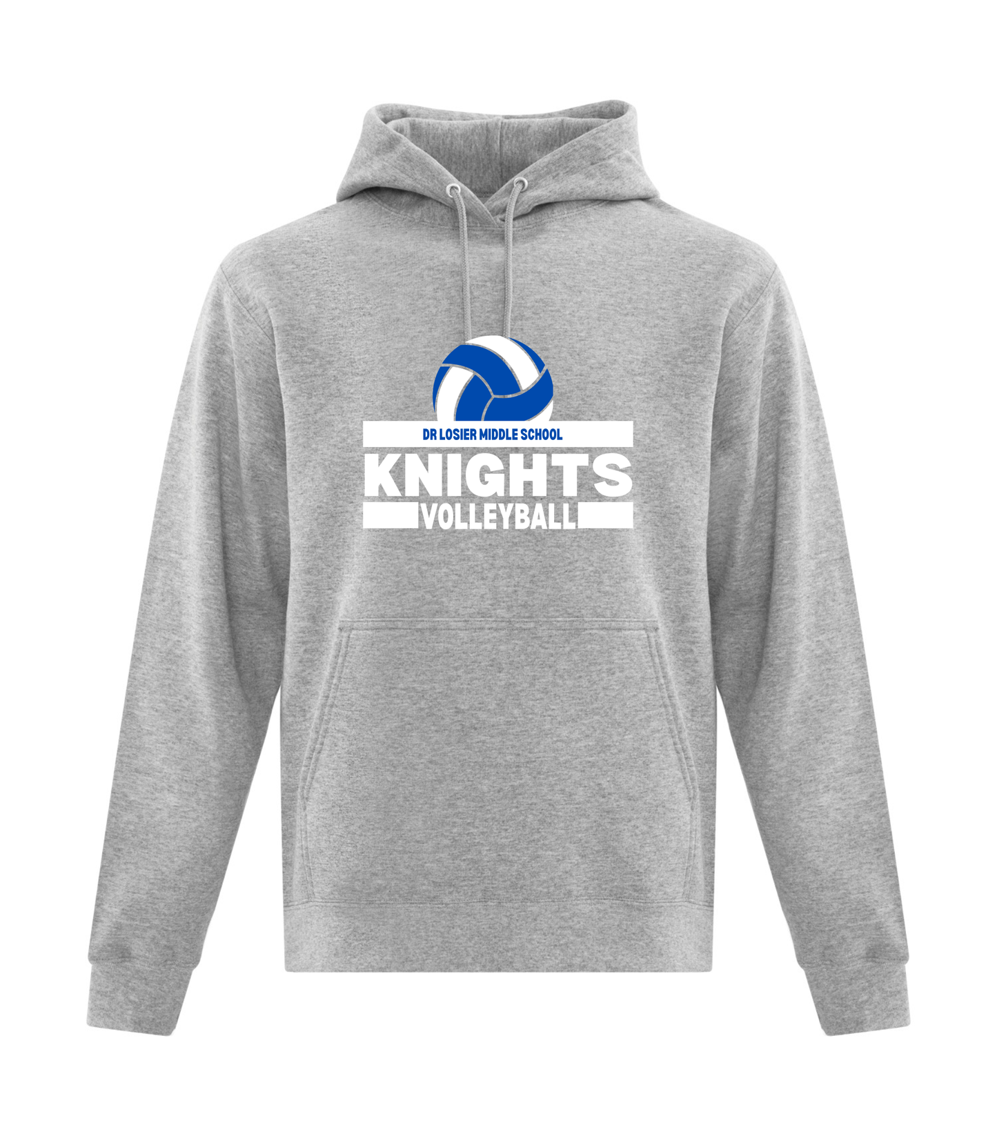 Dr. Losier School - ATC EVERYDAY Volleyball Fleece Hoodie