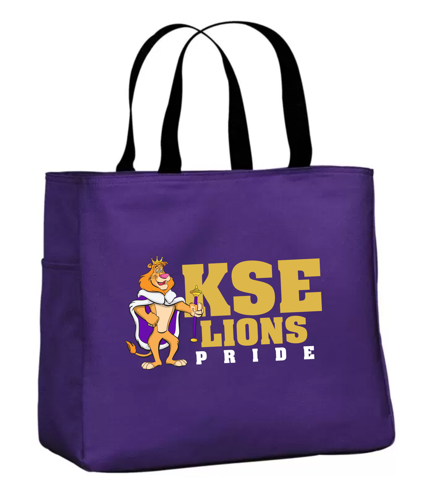 Everyday Essential Reusable Tote. 18 L. -Purple - King Street Elementary - 2025-26