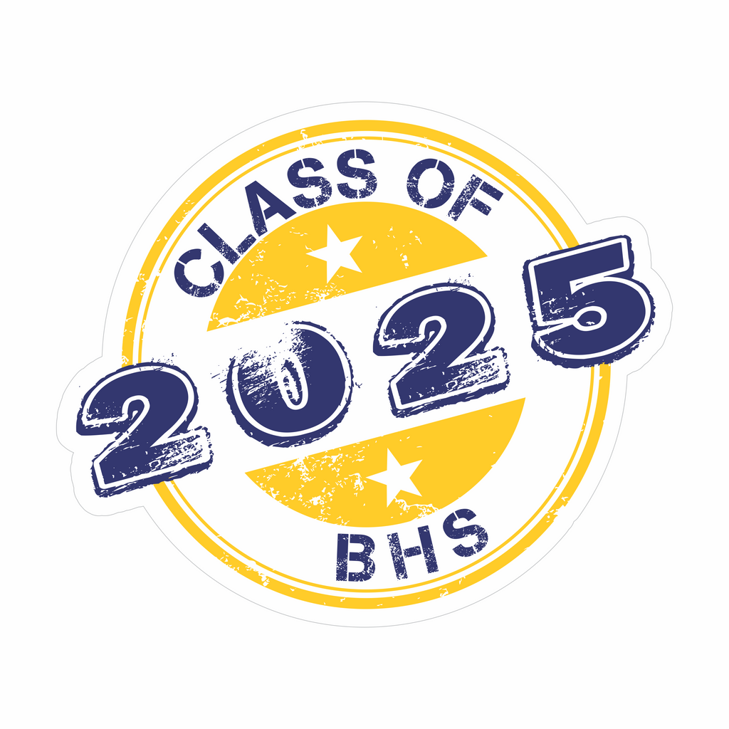 Graduation Decals - 8" wide - Class of 2025 by school