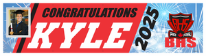 The ’Kyle’ Banner - 2’ x 8’