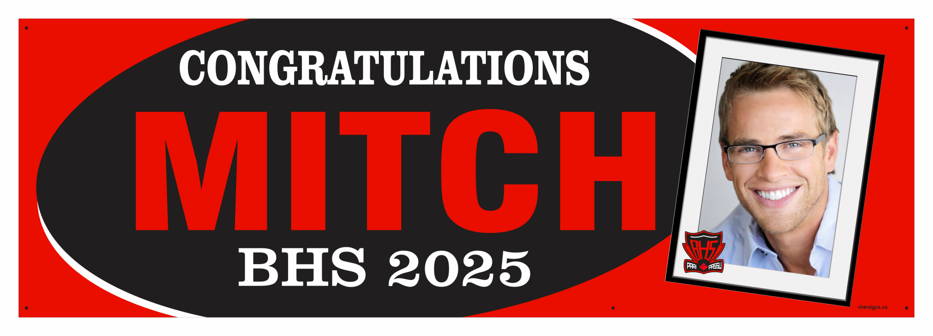 The ’Mitch’ Banner - 2’ x 6’