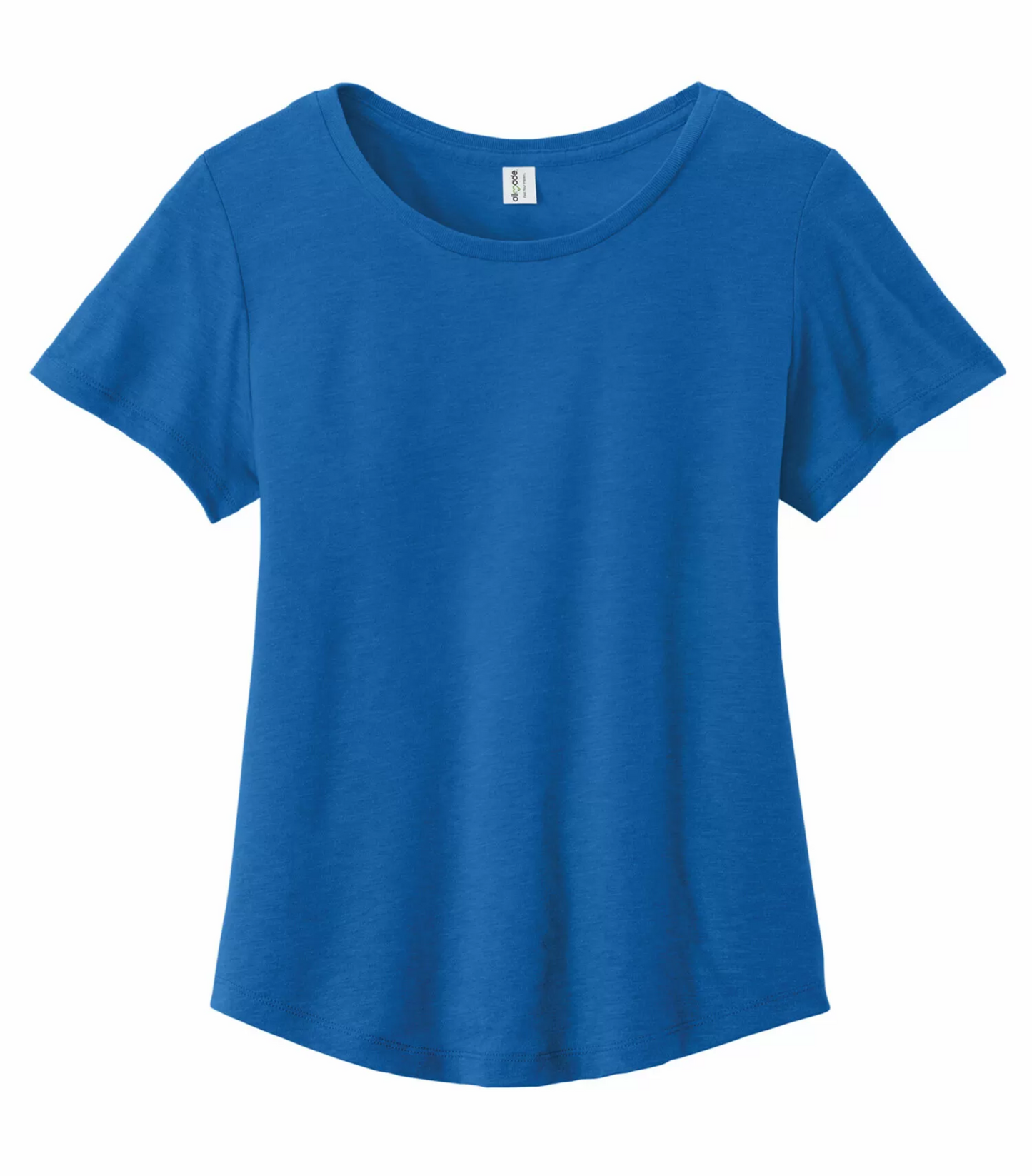 Ladies' Relaxed Organic Cotton Scoop Neck Tee - Allmade collection