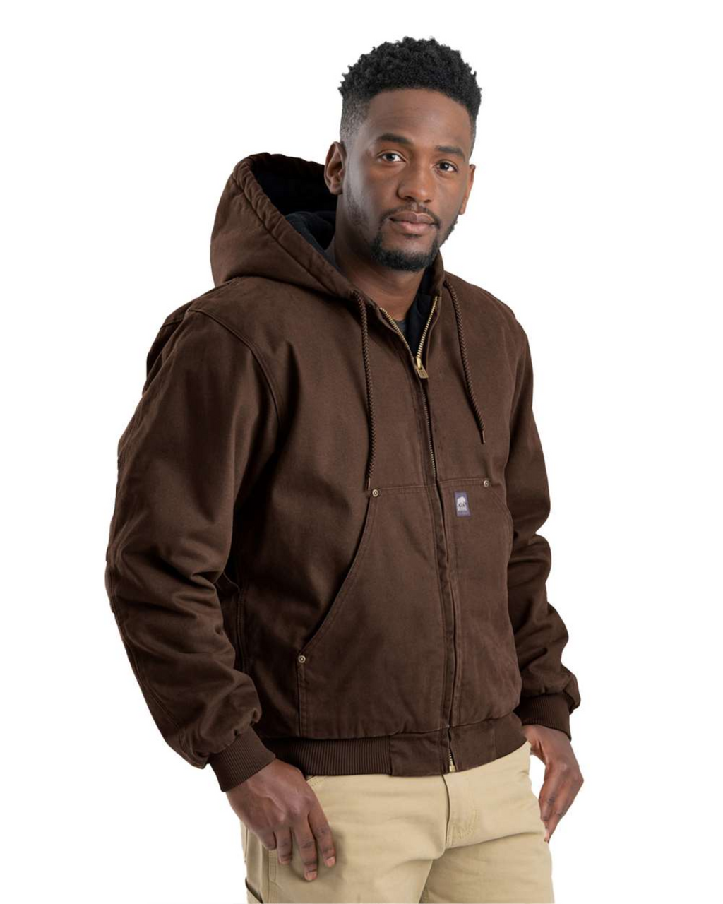 Berne - Heartland Washed Cotton Duck Hooded Jacket - HJ375