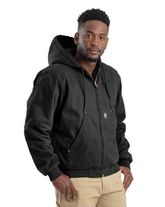 Berne - Heartland Washed Cotton Duck Hooded Jacket - HJ375