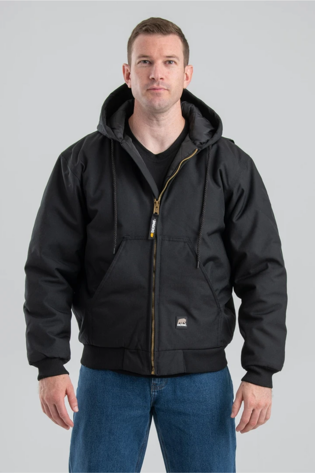 Berne - Tall ICECAP Insulated Hooded Jacket - NJ51T
