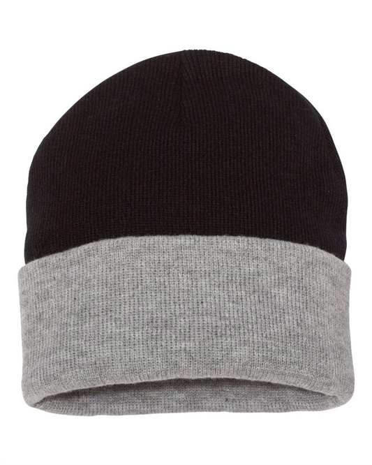 Toque - Color Blocked Cuffed Beanie - Sportsman SP12T