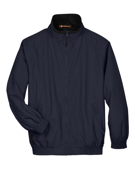 Unisex Fleece Lined Nylon Jacket - Harriton M740