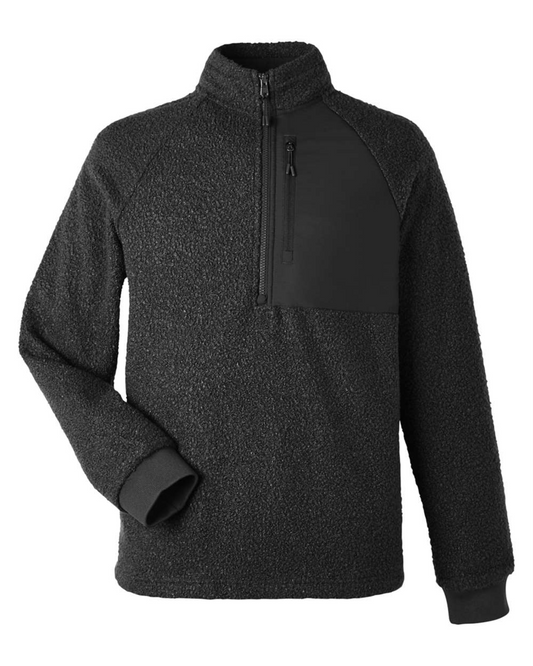 Men's Aura Sweater Fleece Quarter-Zip Pullover - NE713